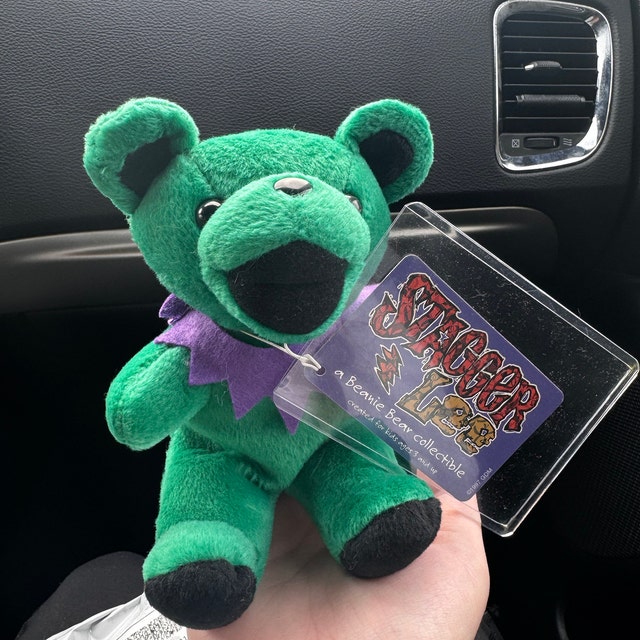Sixth Generation Vintage Grateful Dead Plush Bear, Beanie