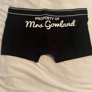 Personalised Property of Groom Boxer Shorts Boxers Funny Groom - Etsy UK