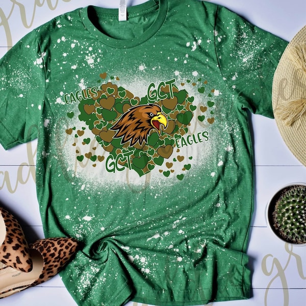 Embellished Bleached Tee main image 1