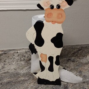 Cow paper towel holder hotsell