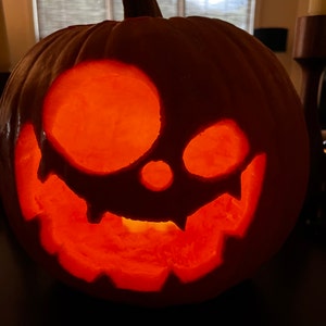 10 Printable Jack-o-lantern Pumpkin Carving Patterns for - Etsy