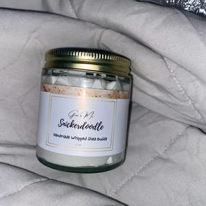 Snickerdoodle Whipped Shea Butter | Lightly Scented Whipped Body Butter