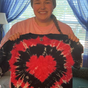 mardi gras tie dye shirt
