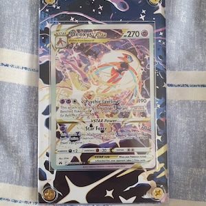 Deoxys VSTAR GG46/GG70 - Pokmon Extended Artwork Display Case - Etsy