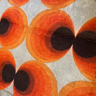 Retro Rug, Groovy Funky Rug, Retro Area Rug, 70s Brown Retro Rug ...