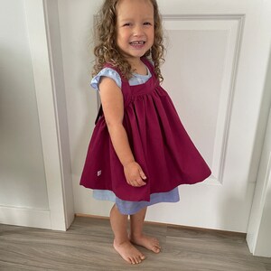 Adele Pinafore Pdf Sewing Pattern - Now With Layered PDF, A0