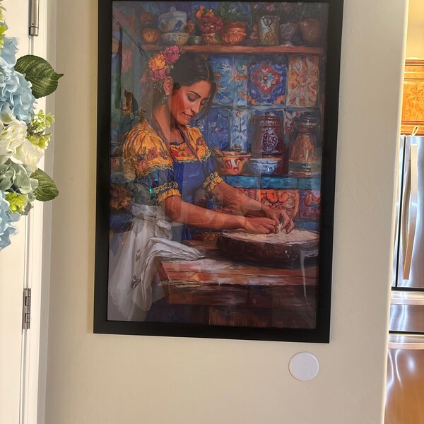 Mexican Wall Art - Traditional Mexican Home Painting - Mexican ...