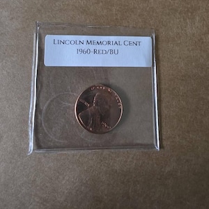 1960 P,D Lincoln Memorial Penny - BU - Philadelphia, Denver Mints