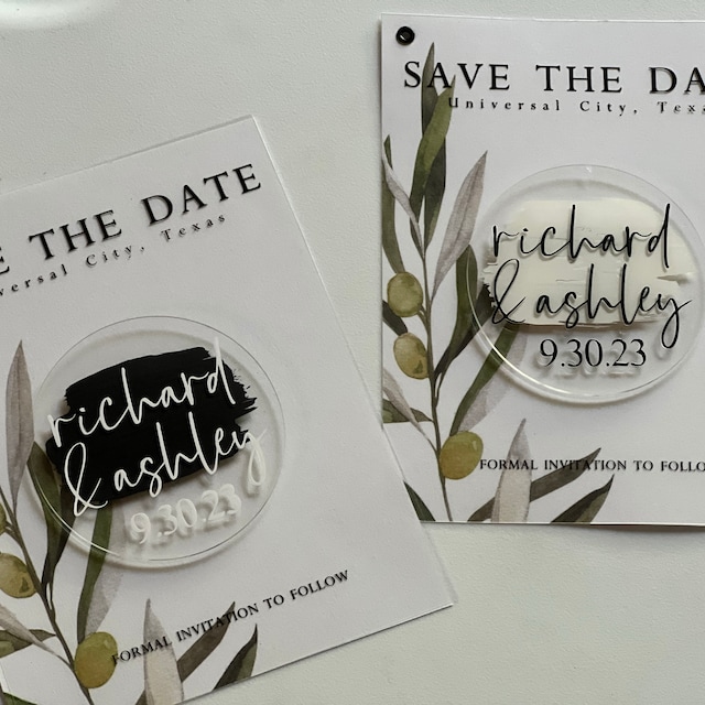 Save The Date Magnet – KK's Printing