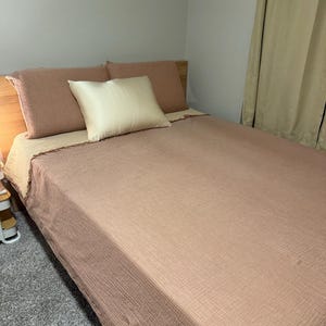 オーガニックトルココットンガーゼモスリンブランケット：ソフトベッド