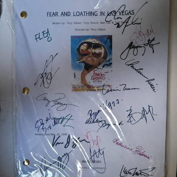 Fear and Loathing in Las Vegas Entire Movie Script Screenplay