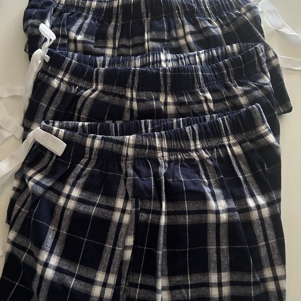 Christmas Plaid Pajama Pants Xmas Eve Family Pocket Pajamas Buffalo 