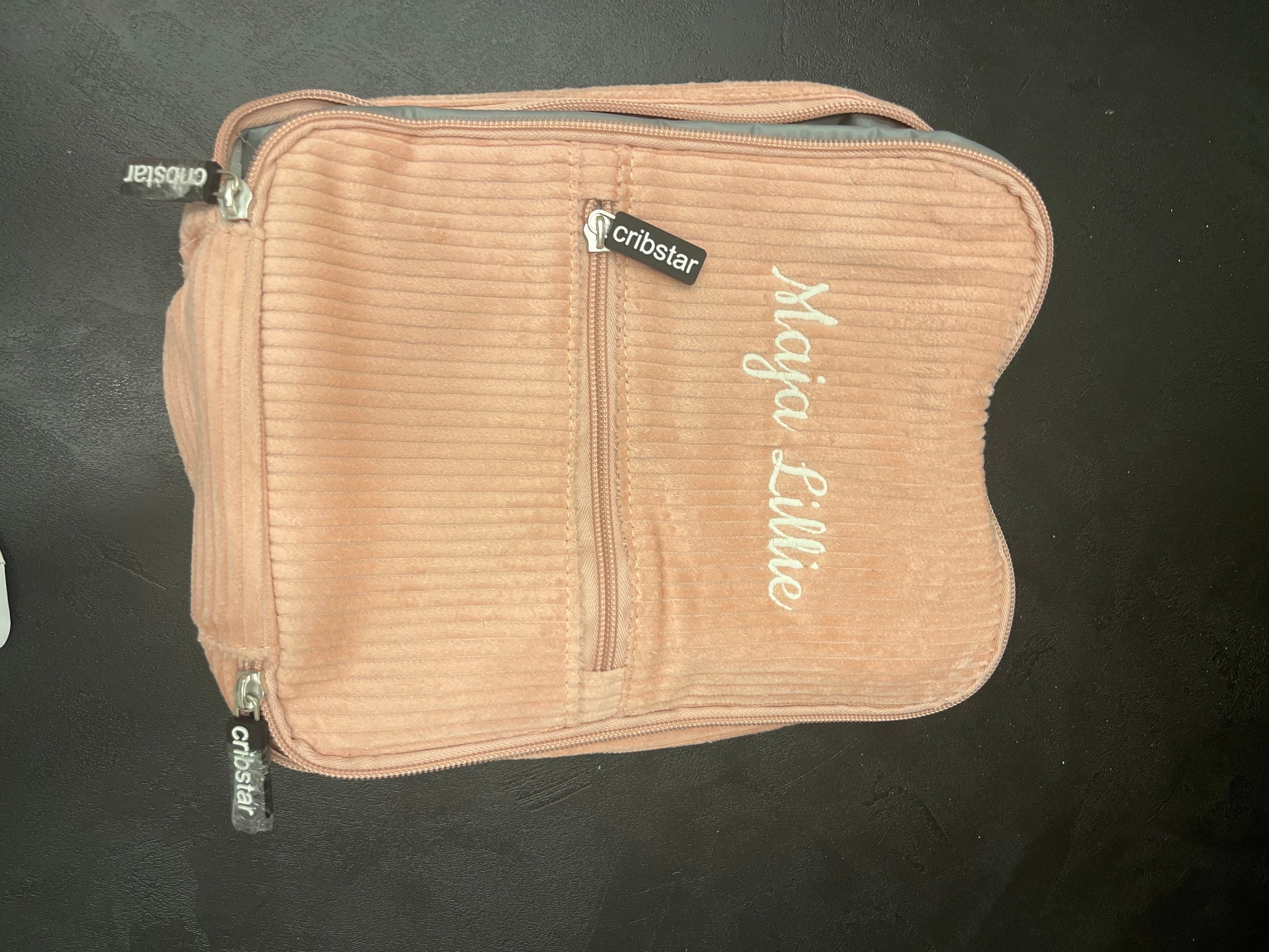 Personalised Retro Corduroy Lunch Bag