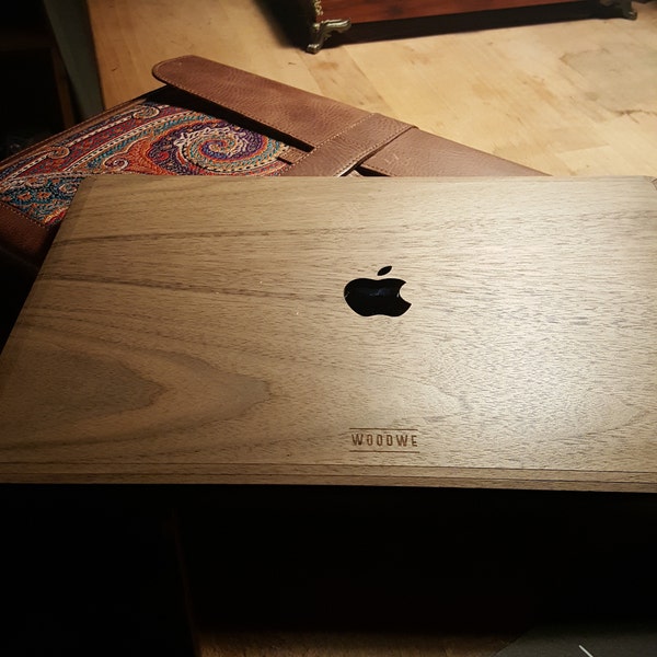 Real Wood MacBook Protective Case for Apple Mac Air Pro 13 15 16 Inch ...