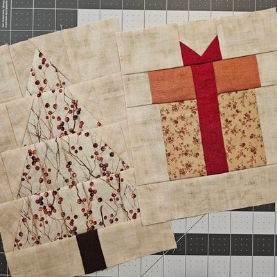 Christmas Trees and Presents Quilt Pattern Christmas Wishes PDF the ...