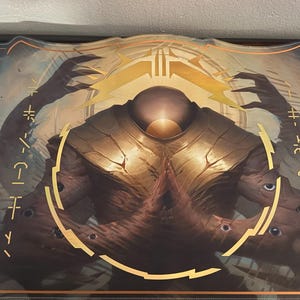 The Great Distortion Foil Playmat - Eldrazi Kozilek - Custom Shape