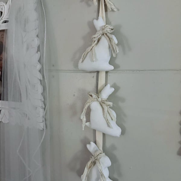 Jesus Stamped Ribbon on Spool, Easter Decor, Primitive Easter Decor ...