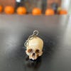 Personalized Hand-painted Skull Keychain for Punk Style - Halloween ...