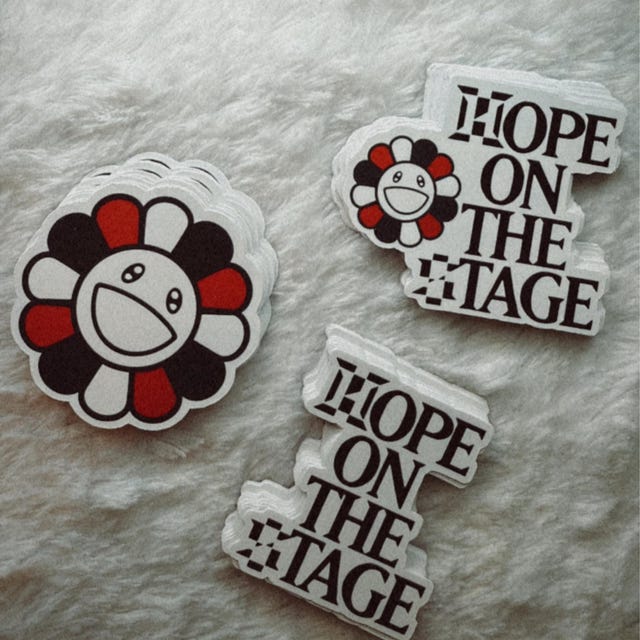 J-hope “hope on the Stage” Stickers (freebie Packs) - Etsy
