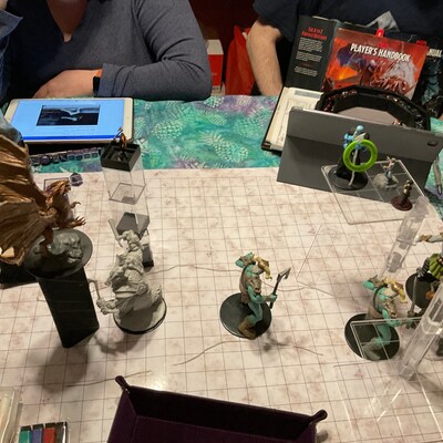 3D Combat Riser, Flight Stand DELUXE SET dungeons and Dragons ...