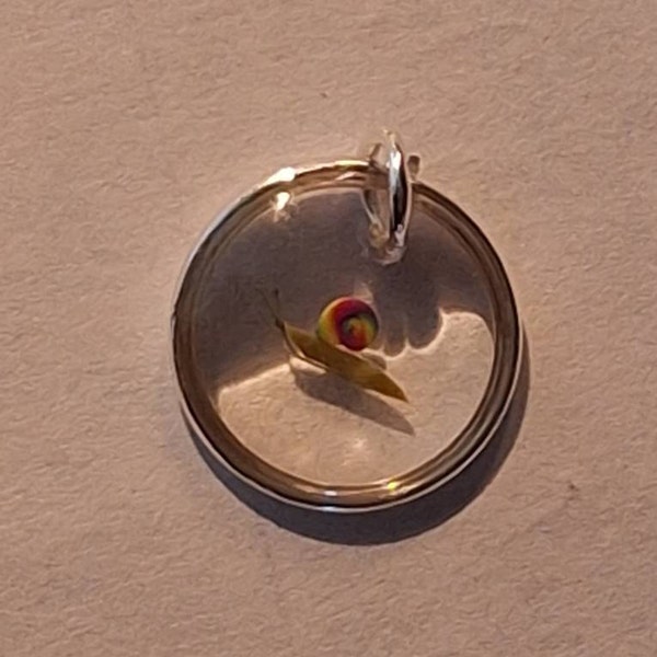 MICRO Mini Garden Snail, 1mm Shell, Handmade 1:12 Scale Miniature Brown ...