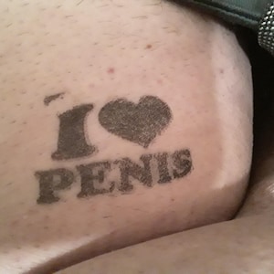 tatuaje penis
