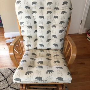 Custom Glider Replacement Cushions Glider Cushions Rocker Etsy