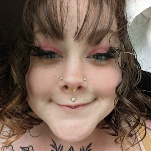 Golden Nautical Star Nose Ring Stud..20g - Etsy