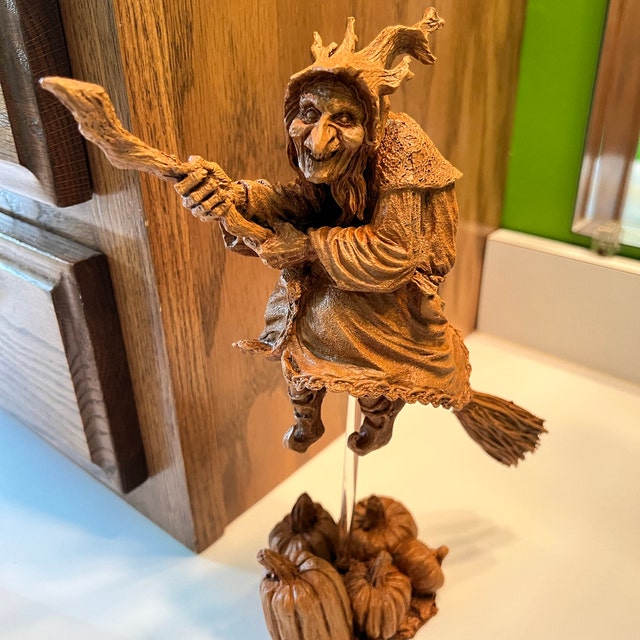 La Befana the Witch Sculpture 