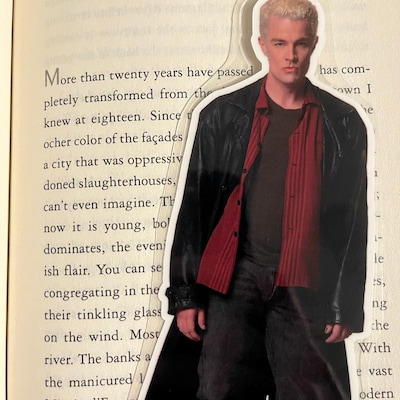 2 X 6.5 Pocket Spike Bookmark Buffy the Vampire Slayer Inspired Printed ...