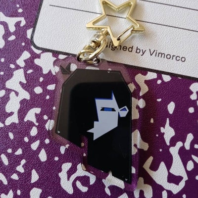 ENA Acrylic Charm Double Sided 2 Inch With Star Charm - Etsy