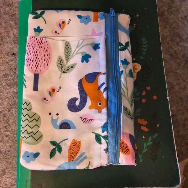 Planner Pouch Pattern, Zipper Pencil Case for Book, Journal Pen Pouch ...