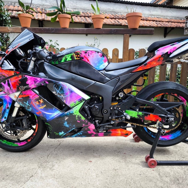 Purge Graphic Kit for ZX-6R 2007-2008 Motorcycle Decals