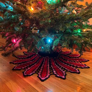 アメリカ購入ヴィンテージ クリスマススカート　クリスマス　インテリア ヴィンテージクロシェのチャーミングツリースカート - Etsy 日本