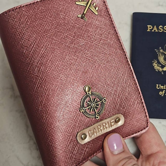 cute customized passport cover