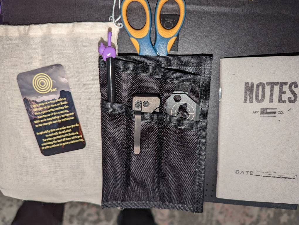 The Marksman- notebook/edc slip case