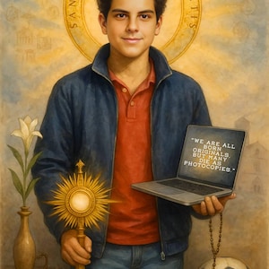 Saint Carlo Acutis – the Cyber Apostle of the Eucharist - Etsy