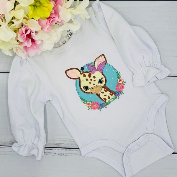 Giraffe Embroidery Design, Baby Embroidery Design Machine,animals ...