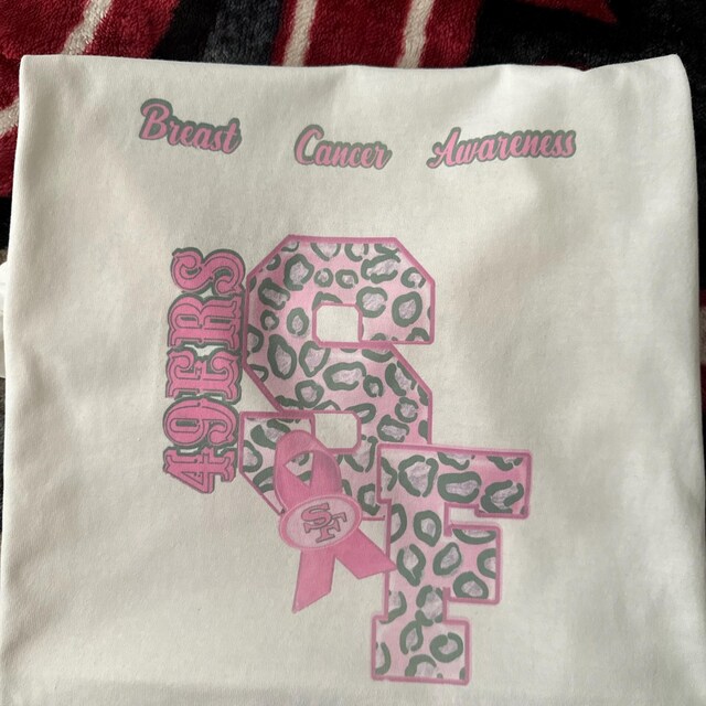 Custom Breast Cancer Awareness 49er PNG Sublimation Digital Pink