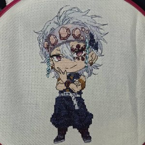 クロスステッチパターン刺繍アニメ/悪魔S/ファンアート天元U / PDF