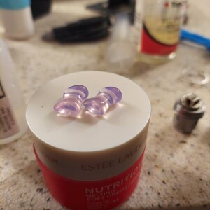 Mystic Metals Virgin Mary Style 2 Picture Plugs Gauges - Screw On (16g To 1 Inch, Steel/Acrylic)
