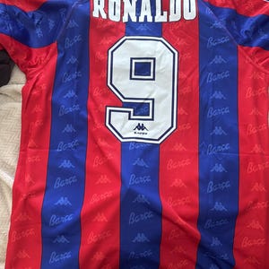 Retro Ronaldo #9 Barcelona Jersey – 1996/97 Season - Etsy
