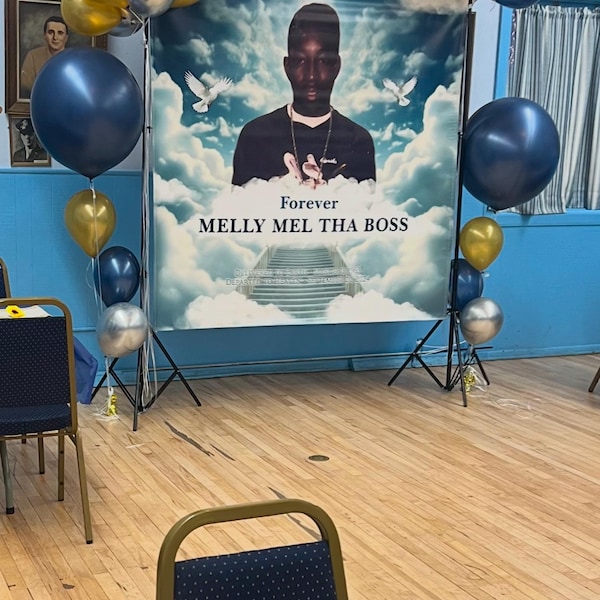 Memorial Backdrop, in Loving Memory Banner, Repass Backdrop, Funeral ...