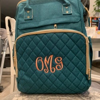 Diaper Bag, Nappy, Baby Bag, Backpack, Personalized, Name, Monogram ...