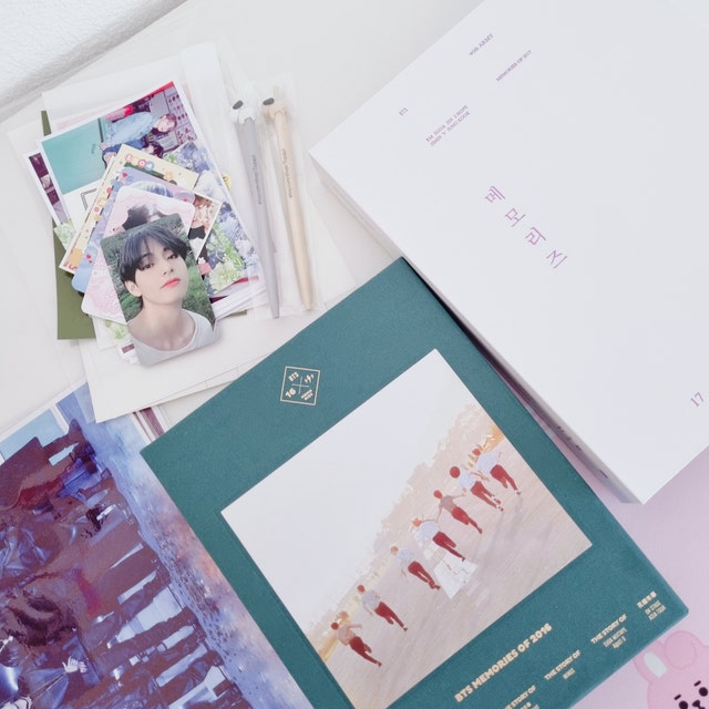 BTS 2016 Memories DVD, Opened Kpop Album With Original Photocard