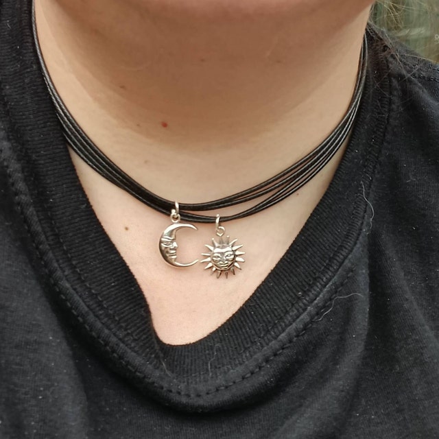 ◆STONEHENgE◆ Silver Moon Necklace SC25A28E SCE-25A28E-NSWC Amazon.com: AINFQY Sun and Moon Necklace for Women 925
