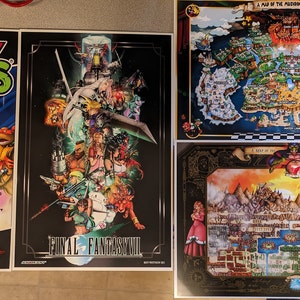 FF7 Poster - Etsy 日本
