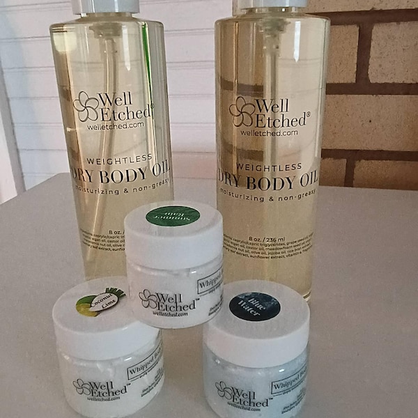 70 Scents Lightweight Dry All Over Body and Hair Oil Natural Oils ...