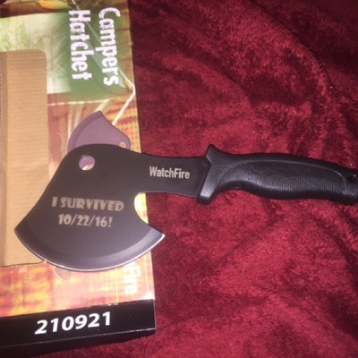 Personalized Hatchet Gifts for Men Axe Camping Gear Campers Sportsman ...