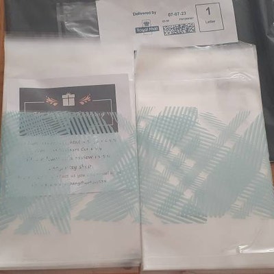 25 50 100 Clear Self-seal Cellophane Plastic Bag Display Envelope High ...